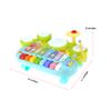 PowerTRC 3 in 1 Musical Instrument Toy for Baby & Toddler, Electronic Piano Keyboard with Xylophone and Drum Set, Learning Toy with Lights and Sound, Educational Montessori Toys for Babies view 2