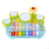PowerTRC 3 in 1 Musical Instrument Toy for Baby & Toddler, Electronic Piano Keyboard with Xylophone and Drum Set, Learning Toy with Lights and Sound, Educational Montessori Toys for Babies view 4