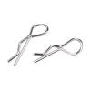 Milltrip RC Car Body Clips, RC Car Pins 50 Pcs RC Accessories R Type Body Clip Pin for 1/10 1/12 1/16 Scale Remote Control Car Shell view 1
