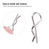 Milltrip RC Car Body Clips, RC Car Pins 50 Pcs RC Accessories R Type Body Clip Pin for 1/10 1/12 1/16 Scale Remote Control Car Shell view 2