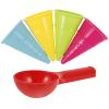 Kisangel 5pcs Plastic Ice Cream Cones, Kids Beach Sand Toys Ice Cream Cones Cups and Scoop for Outdoor Seaside Sandbox Toys view 1