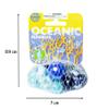 House of Marbles Oceanic Net Bag of Marbles - 21-Piece Ocean Blue Glass Marble Set with 1 Shooter & 20 Player Marbles for Games, Marble Runs, Collecting & Gifts view 4