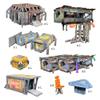 Battle Systems - Modular Tabletop 3D Gaming Sci-Fi Terrain - Perfect for 28mm-35mm Miniatures and Figures - No Painting Required - Science Fiction Aliens 40K Wargame (Trader Encampment) view 4