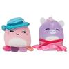 Squishville by Squishmallows 2 Pack Fashion Pack Mini Squishmallow 5cm (2 inch) with Clothing Set of 4 Packs view 2