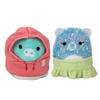 Squishville by Squishmallows 2 Pack Fashion Pack Mini Squishmallow 5cm (2 inch) with Clothing Set of 4 Packs view 3