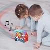 ArtCreativity Light Up Transparent Toy Train for Kids, 1PC, Bump and Go Toy Car with Colorful Moving Gears, Music, and LED Effects, Fun Educational Toy for Kids, Great Birthday Gift Idea view 4