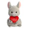 Aurora Heartwarming Valentine JUST Sayin' Cuddle & Chinchill Chinchilla Stuffed Animal - Decorative Charm - Loveable Companions - Gray 9 Inches view 1
