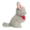 Aurora Heartwarming Valentine JUST Sayin' Cuddle & Chinchill Chinchilla Stuffed Animal - Decorative Charm - Loveable Companions - Gray 9 Inches view 3