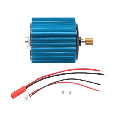 370 Brushed Motor, 2 Speed Metal Gear with Heat Sink for WPL RC Cars Blue C Sporting Goods Car Model Accessories