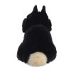 Aurora Adorable Miyoni Tots Netherland Dwarf Bunny Stuffed Animal - Lifelike Details Make a Cherished Companion - Perfect for Decorating Bedrooms or Classrooms - Black 7.5 Inches view 4
