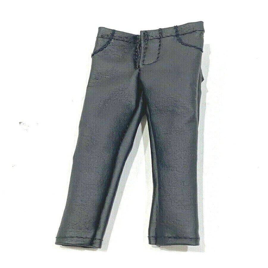 1/12 Scale Miniature Black Leather Pants for Marvel Legends Mezco Body (Figure NOT Included)
