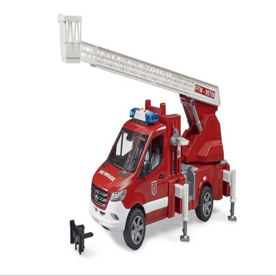 Bruder 02673 MB Sprinter Fire Engine w Ladder Water Pump & L/Smodule