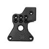 2pcs Aluminum Alloy Rear Suspension Bracket Rear Shock Tower for SCX24 1/24 RC Car(Black) view 4