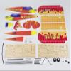 Dancing Wings Hobby 600mm Radio Control RC PP Foamy J3 Fire-Bird Need to Build for Adults (E3104) view 4