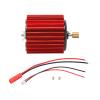370 Brushed Motor with Heat Sink 2 Speed Metal Gear Brushed Motor with Heat Sink for WPL RC Car(red) Sportinggoods Car Model Accessories view 1