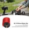 370 Brushed Motor with Heat Sink 2 Speed Metal Gear Brushed Motor with Heat Sink for WPL RC Car(red) Sportinggoods Car Model Accessories view 4