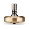 DjuiinoStar Premium Spinning Top, Brass Collar with Titanium Stem, 8-10 Minutes, High Precision EDC Desktop Toy DST-814R view 1