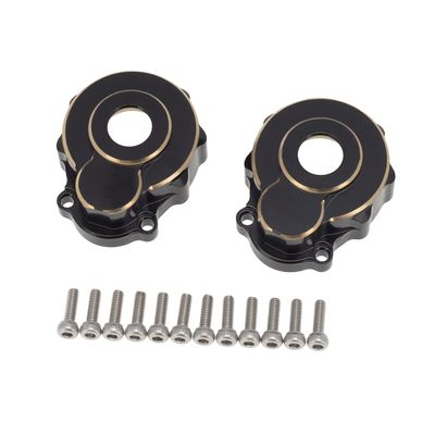 DKKY 1/10 RC Crawler Car Brass Gear Box Cover Brass Weight for TRX-4 TRX-6