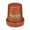 RNK Gaming Farkle Travel Luxury Edition Game with Brown PU Leather Dice Cup view 3