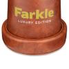 RNK Gaming Farkle Travel Luxury Edition Game with Brown PU Leather Dice Cup view 4