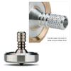 DjuiinoStar Premium Spinning Top, Stainless Steel Collar with Titanium Stem, 8-10 Minutes, High Precision EDC Desktop Toy DST-812R view 3
