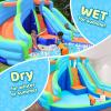 Doctor DolphinIn Bounce House,Water Jumper Slide,Water Bounce Slide House,Inflatable Water Park with Splash and Slide view 2