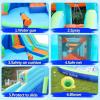Doctor DolphinIn Bounce House,Water Jumper Slide,Water Bounce Slide House,Inflatable Water Park with Splash and Slide view 3