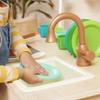 Battat  Play Kitchen & Market  Toddler  Friendly Size  Chalkboard Menu & Oven Dials  25 Toy Cooking Accessories  2+ Years  Two n' One Cookin' Fun view 2