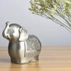 Elephant Piggy Bank, Baby Piggy Bank Coin Money Saving Bank Alloy Mini Cash Can Pot Gifts Novelty Baby Keepsake for Kids Girls Boys Desktop Home Keepsake Christmas Birthday Nursery Decor Ornament view 3