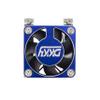 DKKY RC Motor Cooling Fan Heatsink 40-43mm Adjustable for Arrma Axial Traxxas 1/8 1/10 RC Crawler Car 4274 4068 4268 with 42mm Motor (Titanium Blue) view 3