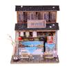 Montidey DIY Dollhouse Miniature Kit with Furniture,3D Chinese Style Cottage Wooden Miniature Dolls House Kit Hand Craft Children Puzzle Toy (Lianxiang Pavilion) view 2
