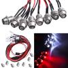 Hobbyfire RC Light Kit 8Leds LED Lights Headlights Taillight for Traxxas Slash Arrma Axial SCX10 Redcat Losi Tamiya HSP HPI RC4WD RC Car Truck Tank Crawler. view 1