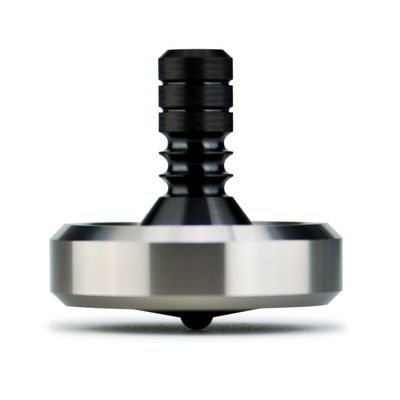 DjuiinoStar Premium Spinning Top, Stainless Steel Collar with Zirconium Stem, 8-10 Minutes, High Precision EDC Desktop Toy DST-813R