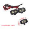 DKKY RC Car Lights LED Spotlights 1/10 Scale RC Crawler Accessories for Axial SCX10 90046 Traxxas TRX4 TRX6 Wraith RR10 MST Redcat Gen8 (2 Dual Lights Without Controller) view 2