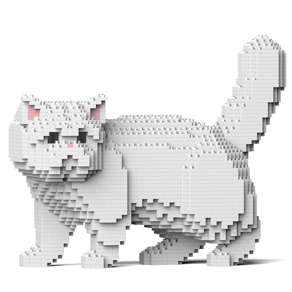 JEKCA Exotic Shorthair Cat 01S-M03 | Cat Plastic Building Blocks | Age 14+