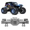 Replacement RC Axle Housing, RC Metal Axle Housing Replacement Bridge Shell Compatible with LMT 1/8 RC Car() view 4