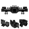 Replacement RC Axle Housing, RC Metal Axle Housing Replacement Bridge Shell Compatible with LMT 1/8 RC Car(Black) view 3