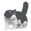JEKCA Exotic Shorthair Cat 01S-M02 | Cat Plastic Building Blocks | Age 14+ view 3