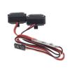 DKKY RC Car Lights LED Spotlights 1/10 Scale RC Crawler Accessories for Axial SCX10 90046 Traxxas TRX4 TRX6 Wraith RR10 MST Redcat Gen8 (2 Dual Lights w/Controller) view 4