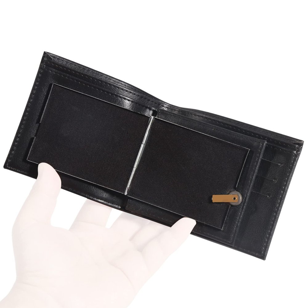 KKTOCHVC Magician Wallet, Magic F-i-r-e Wallet, Magician Show Prop