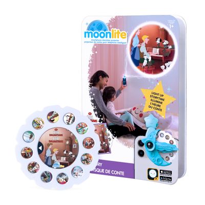 Moonlite Storytime - Disney's 101 Dalmatians - A Magical Way to Read Together - Projector Not Included - Single Disc Pack for Kids & Toddlers - Learning Gifts for Kids Ages 12 Months & Up