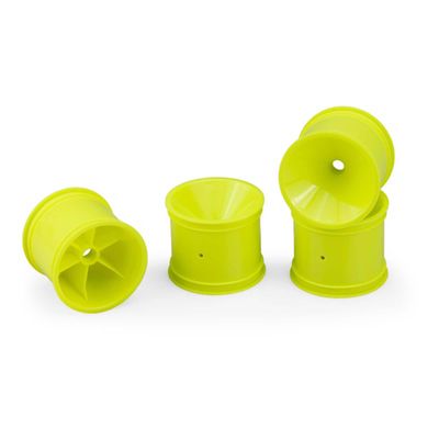 J Concepts Inc. Mono Front Wheels Yellow 4 RC10T T2 T3 GT JCO3418Y