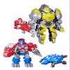 Transformers Dinobot Adventures Dino Optimus and Bumblebee 2-Pack Converting Action Figures Bundle with 2 My Outlet Mall Stickers view 4