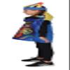Rasta Imposta Sour Gummy Worms Child Costume Snacks Food Dress Up Kids Children Cosplay Party Costumes, Childs Size 7-10 view 3