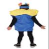 Rasta Imposta Sour Gummy Worms Child Costume Snacks Food Dress Up Kids Children Cosplay Party Costumes, Childs Size 7-10 view 4
