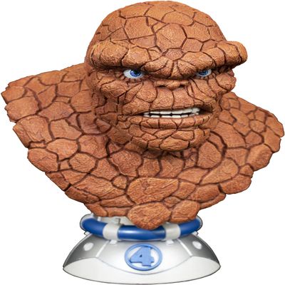 Diamond Select Toys Marvel The Thing Legends in 3-Dimensions 1:2 Scale Bust,Multicolor,10 inches,FEB222115