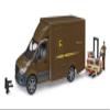 Bruder 02678 MB Sprinter UPS with Driver and Accessories view 1