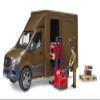 Bruder 02678 MB Sprinter UPS with Driver and Accessories view 3