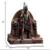 Diamond Select Toys Star Wars Premier Collection: The Mandalorian: Boba Fett on Throne Statue, Multicolor view 4