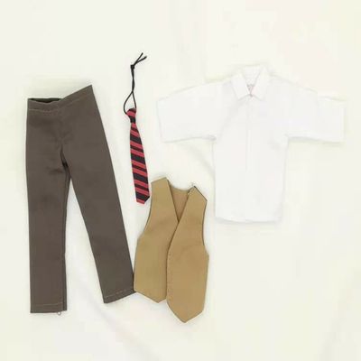 1/12 Scale Miniature Custom Outfit Set for Marvel Legends J Jonah Jameson 6" Figure (Figure NOT Included)